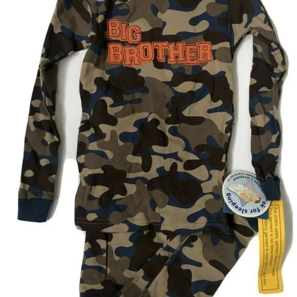 Carters Baby Boy Toddler Pajamas 4T Big Brother